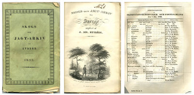 Skogs- och jagt-arkiv för Sverge.