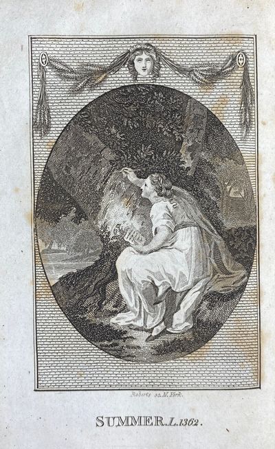 [ALEXANDER ANDERSON WOODCUTS]. The Seasons