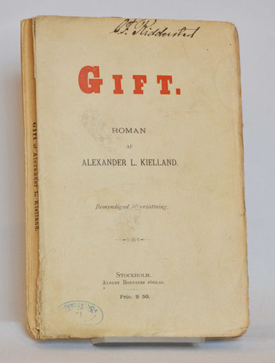 Gift. Roman. Bemyndigad öfversättning.