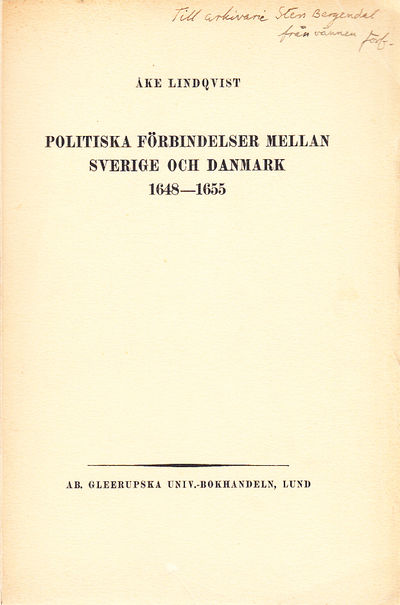 Politiska förbindelser mellan Sverige och Danmark…
