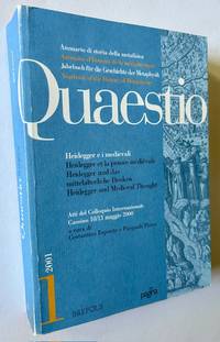 Quaestio #1 -- Heidegger and Medieval Thought