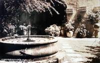HUGO BREHME POSTCARD: CUERNAVACA PATIO (1780)