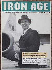 Iron Age, November 21, 1963 : The National Metalworking Weekly by Beaudet, Eugene C. (ed.) - 1963