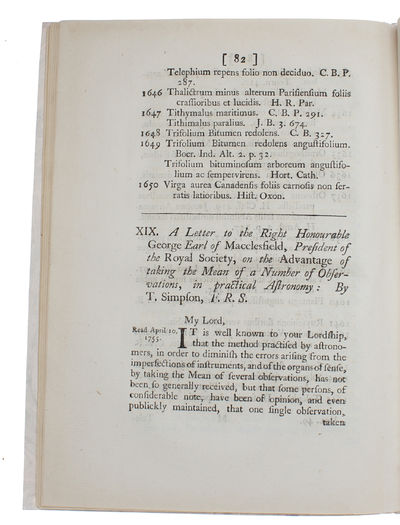 A Letter to the Right Honourable George, Earl of…