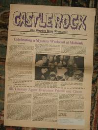 Castle Rock Volume 2 No.5 Stephen King Newsletter Mystery Weekend T Shirt Design