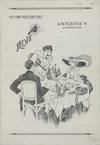Menu [cover title]. "Allons Chez Antoine.