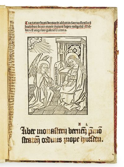 Tractatus beati bernardi abbatis clareuallensis d laudibus beate marie vginis super euageliu Missus est angelus gabriel cetera.  - [SHAPING MARIAN DEVOTION - THE SCHÄFER-COPY] (photo 9)