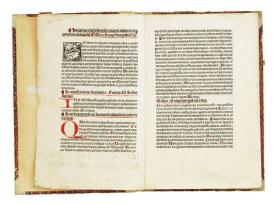 Tractatus beati bernardi abbatis clareuallensis d laudibus beate marie vginis super euageliu Missus est angelus gabriel cetera.  - [SHAPING MARIAN DEVOTION - THE SCHÄFER-COPY] (photo 3)