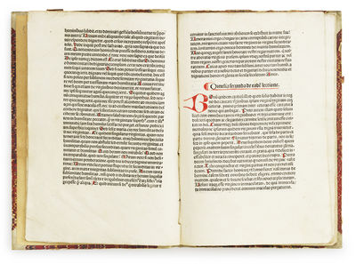 Tractatus beati bernardi abbatis clareuallensis d laudibus beate marie vginis super euageliu Missus est angelus gabriel cetera.  - [SHAPING MARIAN DEVOTION - THE SCHÄFER-COPY] (photo 4)