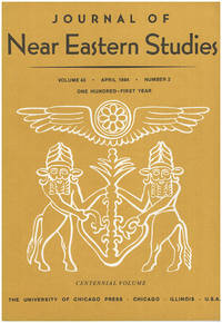 image of Journal of Near Eastern Studies (Vol 43, April 1984, No 2)