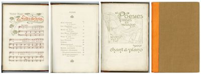 Poesies mises en musique par George Fle