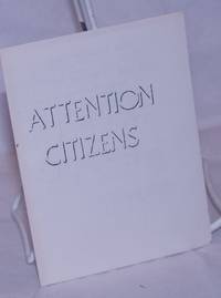 image of Attention citizens