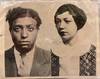 Wire Service Photo of Bettina Green and Clarence Green who hade been arrested in connection with the Kidnapping of Charles M. Rosenthal