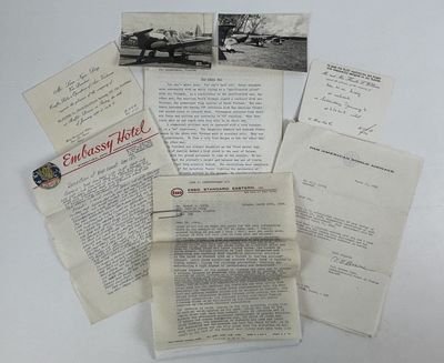 AIR VIETNAM | COLLECTION OF FORMER PILOT'S WRITING AND PERSONAL CORRESPONDENCE