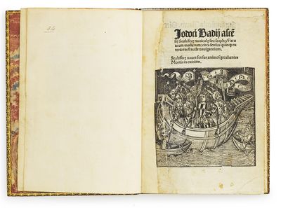 Stultiferae naviculae seu scaphe fatuarum multierum: circa sensus quinque exteriors fraude navigantium. - ["THE SHIP OF FEMALE FOOLS" - THE WARDINGTON-COPY] (photo 14)