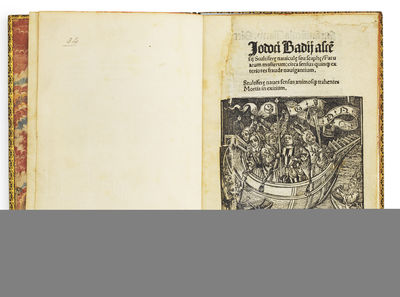 Stultiferae naviculae seu scaphe fatuarum multierum: circa sensus quinque exteriors fraude navigantium. - ["THE SHIP OF FEMALE FOOLS" - THE WARDINGTON-COPY] (photo 10)