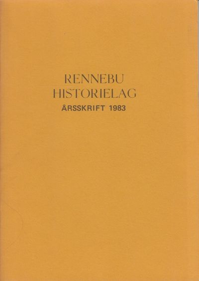 Rennebu historielag. Årsskrift 1983.