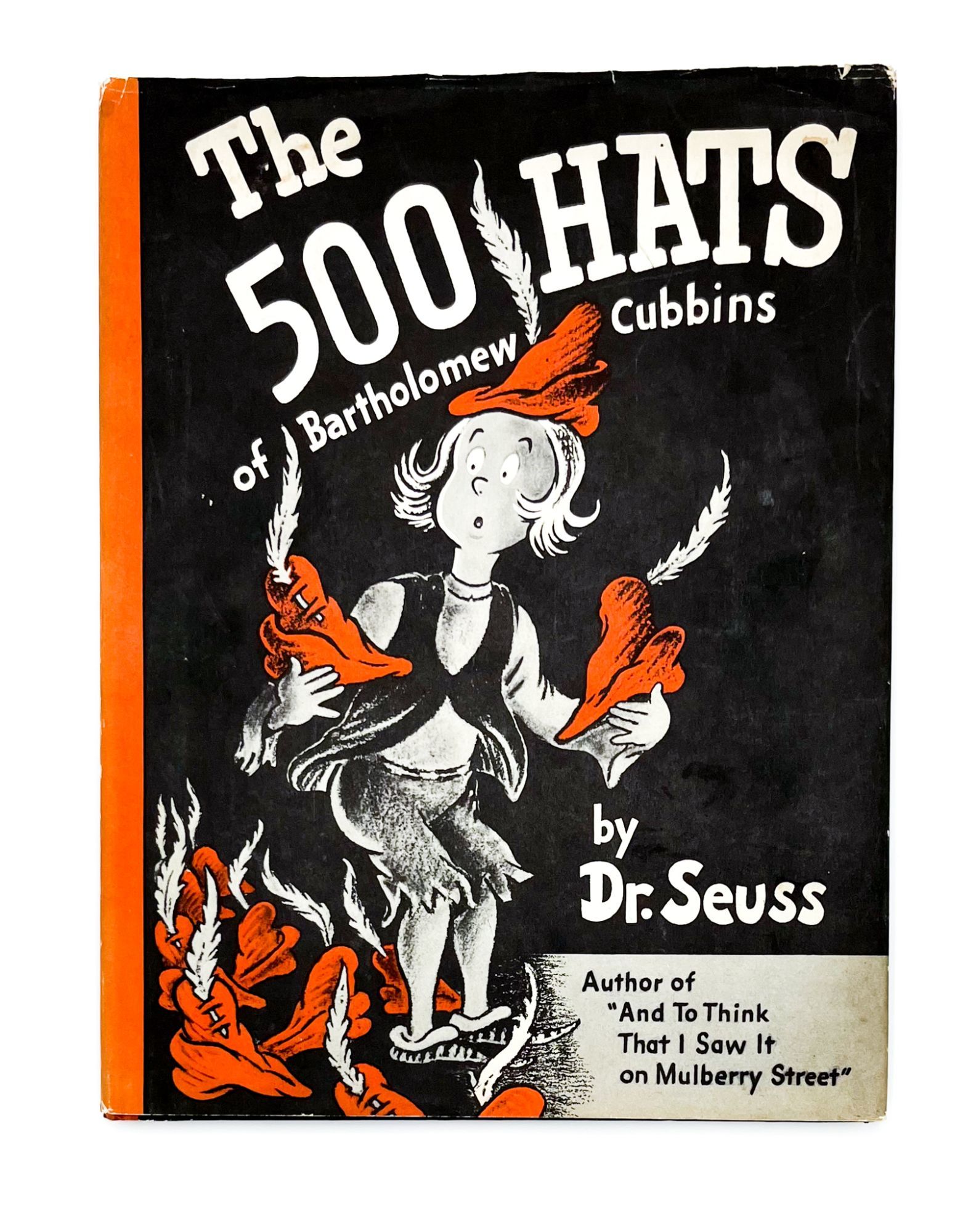 THE 500 HATS OF BARTHOLOMEW CUBBINS by Seuss, Dr 1938 Vanguard
