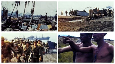 OVERSEAS WITH COLONEL CHARLES W HASH [Screen Title - Original 8mm Footage]