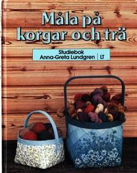 Måla på korgar och trä. Studiebok.