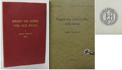 Något om ocker, vite och ränta.