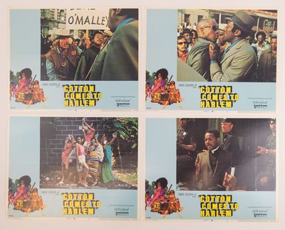 ORIGINAL "COTTON COMES TO HARLEM" LOBBY CARDS (x6)