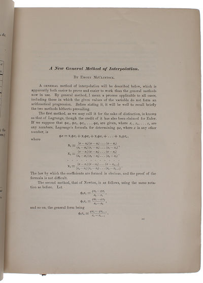 A Quincuncial Projection of the Sphere + On the Ghosts in Rutherfurd's Diffraction-Spectra. [In: American Journal of Mathematics. Volume II. Number 4.]. - [THE PEIRCE QUINCUNCIAL PROJECTION + "GHOSTS"] (photo 3)