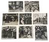Telephone Workers on Strike from Bell System Photo Archive Showing Picketing, Scuffles with Police, and Labor Voting, November 1950