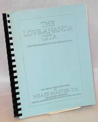 image of The Love-Ananda Gita (The Wisdom-Song of Non-Separateness);