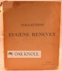 BIBLIOTHÈQUE DE M. EUGÈNE RENEVEY
