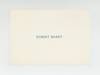 Exhibition postcard: Robert Barry (4-27 February 1974)