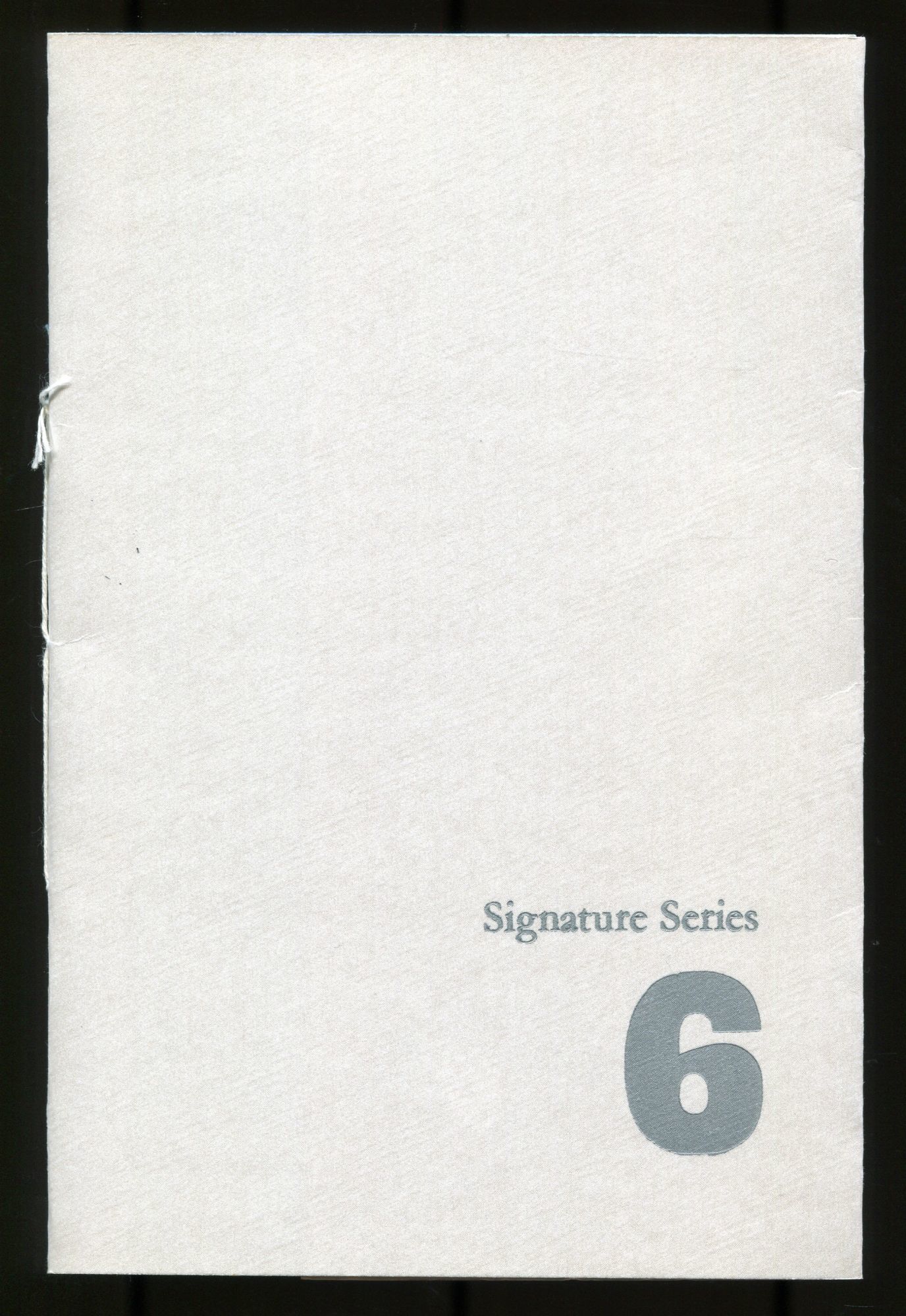 Signature Series: 6