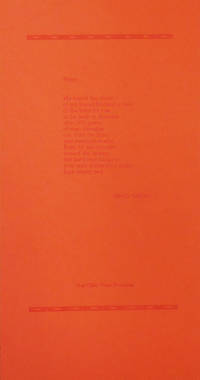 image of Poem (Poetry Broadside)