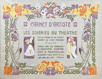 cover of CARNET D’ARTISTE. LES SOIERIES AU THÉ TRE. PYGMALION/EXPOSITION DU 22 MARS 1909.