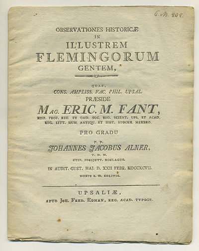 Observationes historicæ in illustrem Flemingorum…