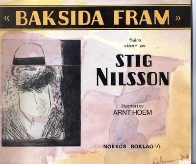 Baksida fram. Flere viser av Stig Nilsson
