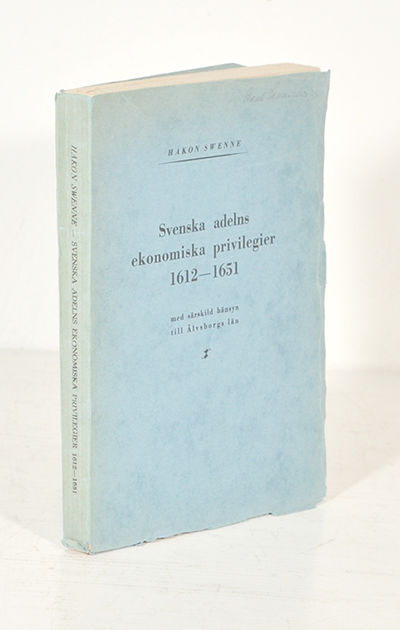 Svenska adelns ekonomiska privilegier 1612-1651…
