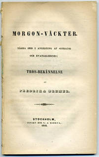 Morgon-väckter. Några ord i anledning af ”Strauss…