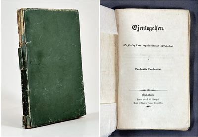 Gjentagelsen. Et Forsøg i den experimenterende…