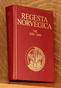 cover of REGESTA NORVEGICA VII 1370 - 1390