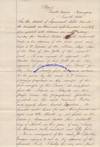A Contemporary Copy Of A Lease Document Related To Star Of The West, The Ship Fired Upon When It Tried To Resupply Fort Sumter