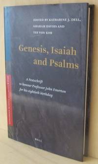 Genesis, Isaiah and Psalms A Festschrift to…