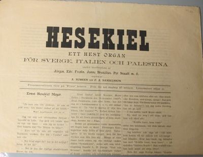 Hesekiel. Ett hest organ för Sverge, Italien och…