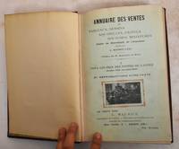image of Annuaire des Ventes de Tableaux, Dessins, Aquarelles, Pastels, Gouaches, Miniatures