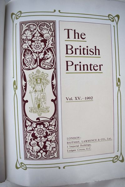 The British Printer Vol. XV - 1902