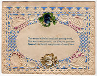 Mournful Seashell 16mo Lace Paper Valentine