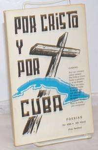 Por Cristo y Por Cuba: Poesias