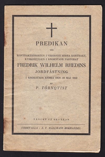 Predikan vid kontraktsprosten i Vikornes södra…