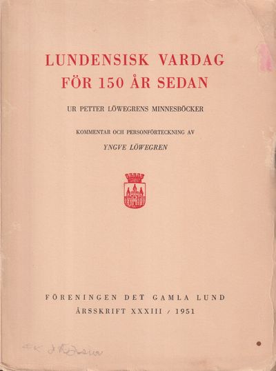 Lundensisk vardag för 150 år sedan. Ur Petter…
