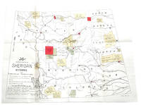 Map Showing Location of Sheridan, Wyoming and Surrounding Reservations by U.S. Land Office - 1895